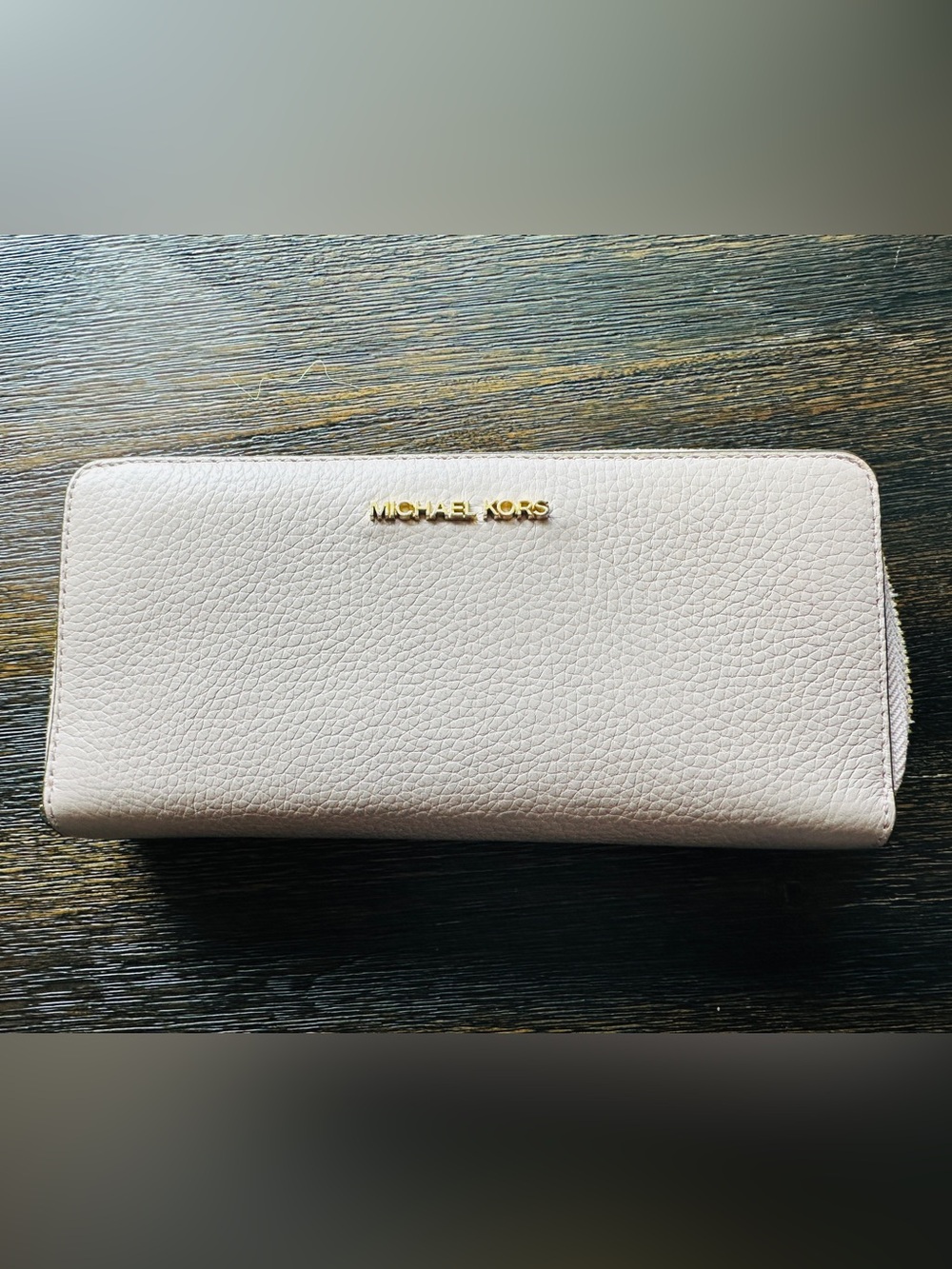 Women's Zip-Around Wristlet Wallet - Blush Pink